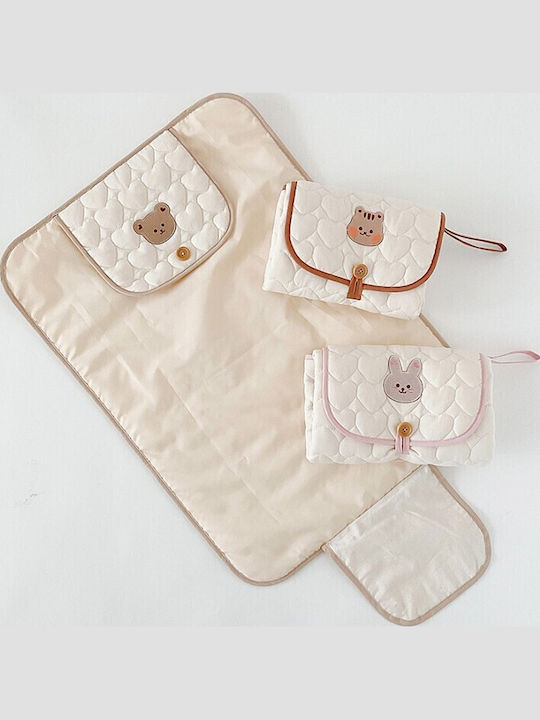 Alista Home Pad Portabil De Schimbare Din Material Bej 70x50cm