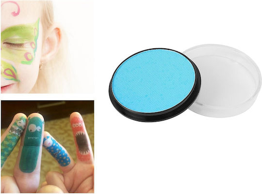 Vopsea Pentru Față și Corp Alista Home Pigment Fosforescent 30 G Activat cu Apă Albastru Deschis
