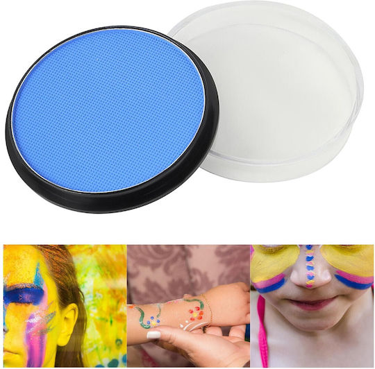 Vopsea Pentru Față și Corp Alista Home Pigment Fosforescent 30 G Activat cu Apă Albastru