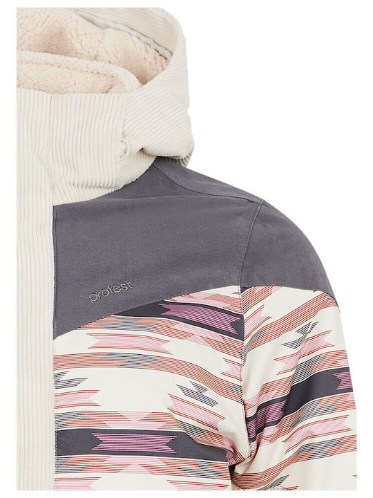 Protest 6610832-106 Frauen Jacke aus für Ski & Snowboard Weiß