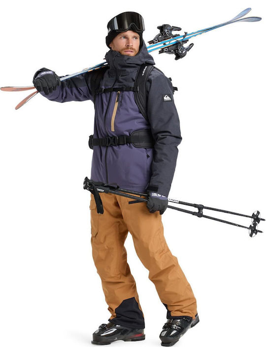 Quiksilver Dawson Men's Ski & Snowboard Jacket Pink EQYTJ03510-KRB0