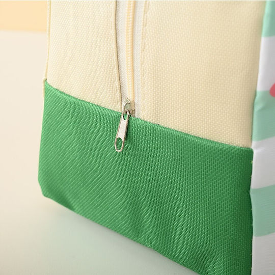 Alista Home Genți De Prânz Izotermice Școlare De Mână 2 Litri Verzi Cu Dinozauri 19x13x23cm
