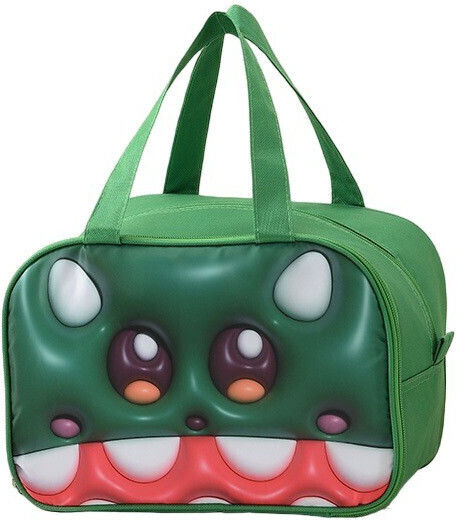 Alista Home Geantă Izotermică De Prânz Școlară De Mână Verde 20x18x27.5cm