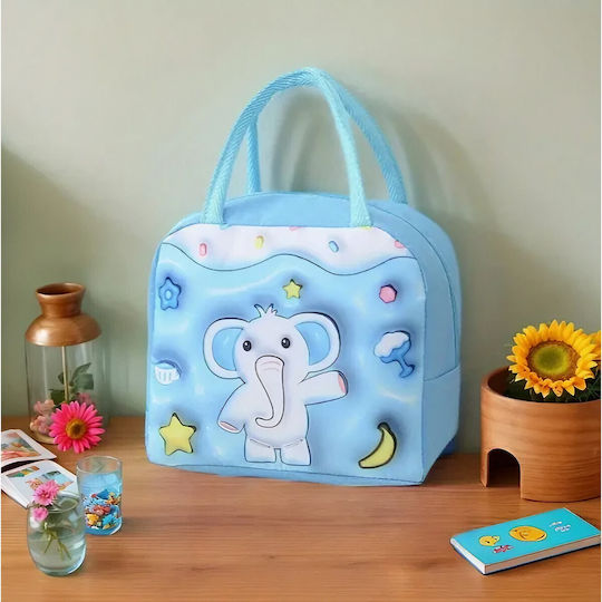 Alista Home Geantă Izotermică De Prânz Școlară De Mână Gri 19x13x23cm