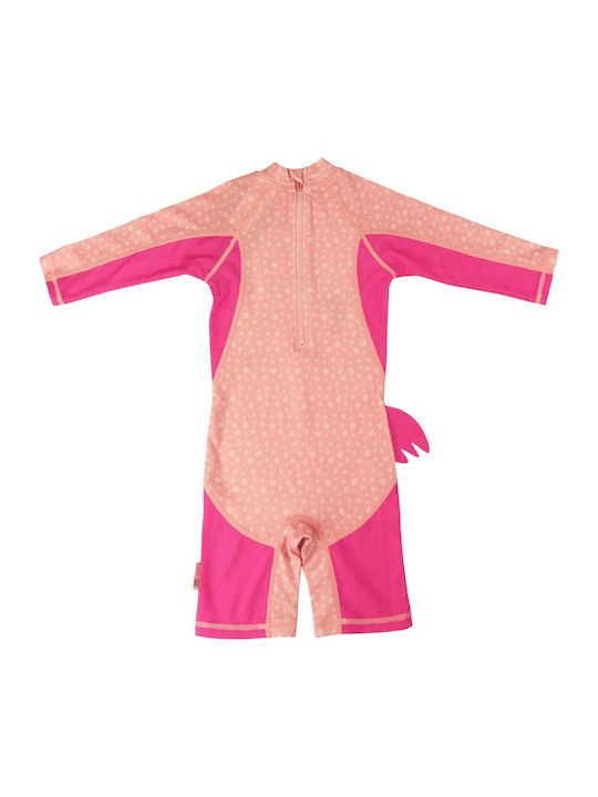 Zoocchini Kids One-Piece Swimsuit Franny The Flamingo
