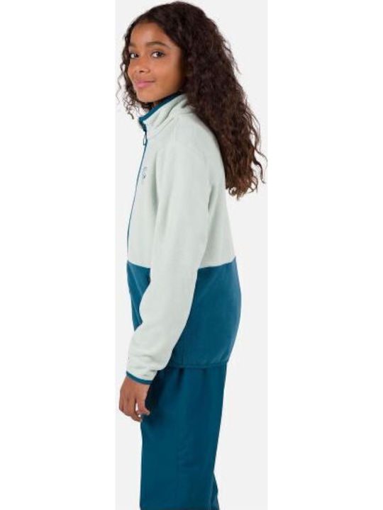 Kinder-Strickjacke Vlies Mehrfarbig