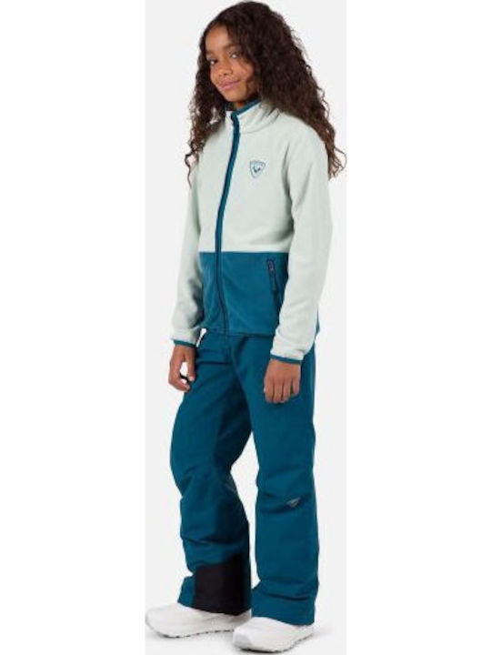 Kinder-Strickjacke Vlies Mehrfarbig