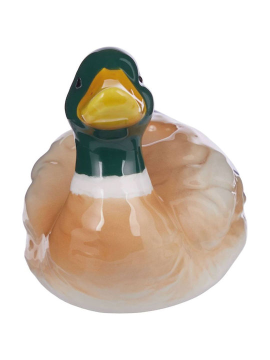 Butlers Duck Κηροπήγιο Κεραμικό σε Μπεζ Χρώμα 16x7x9εκ.
