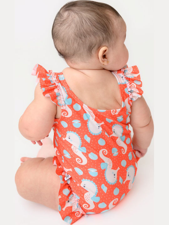 Zoocchini Kids One-Piece Swimsuit Sally The Seahorse