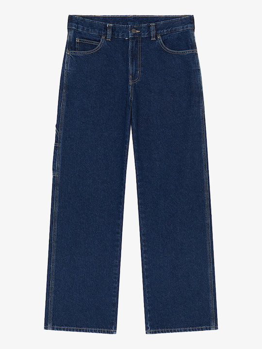 Carpenter Herren Jeanshose mit Lose Gerade Anwendung Dunkel Indigo