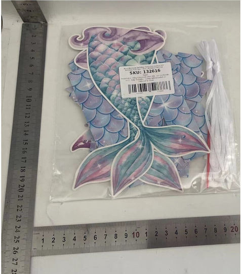 Happy Birthday Mermaid Banner Alista Home Mermaid Collection 17 Pieces Multicolor