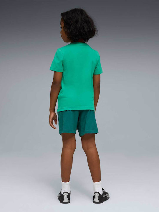 Puma Kids Clothing Set with Shorts Green 2 Pieces