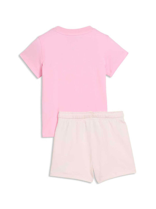 PUMA Kids Set with Shorts Pink 2 Pieces