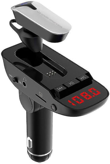 Auto FM-Transmitter Ladegerät mit Bluetooth / USB / AUX / MicroSD