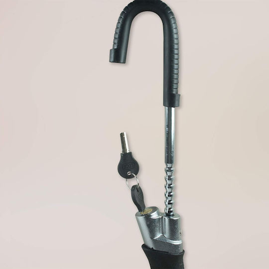 Antitheft Steering Wheel Locking Device With Alarm