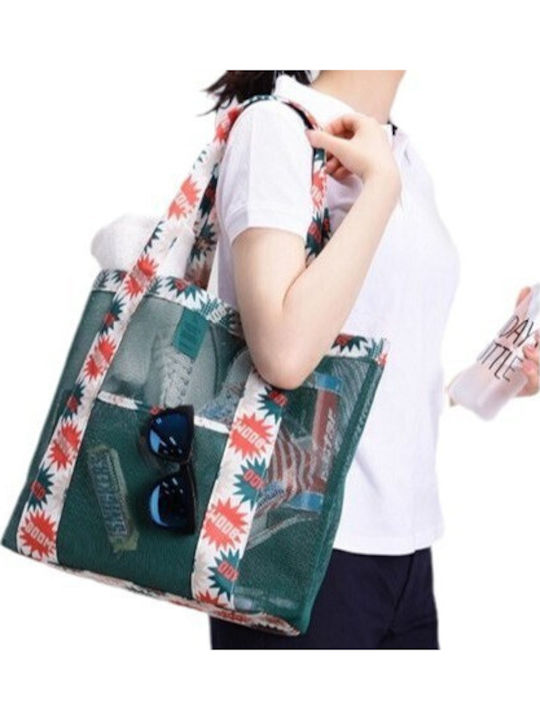 Alista Home Stoff Strandtasche Grün