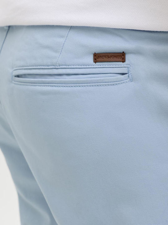 Chino Trousers Elastic in Slim Fit Celestial Blue
