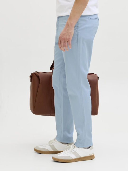 Chino Trousers Elastic in Slim Fit Celestial Blue