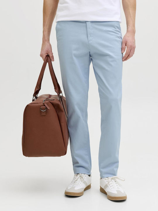 Chino Trousers Elastic in Slim Fit Celestial Blue