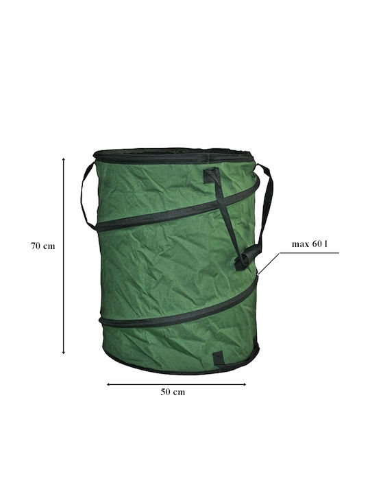 Geantă Frunze Din Material Textil 50x70cm Pliabilă Max 60 L