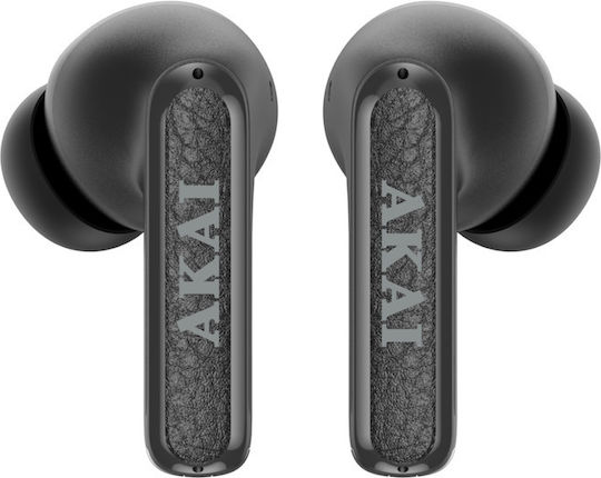 Akai Proffesional BTE-J700 In-ear Bluetooth Handsfree Earphones with Charging Case Black