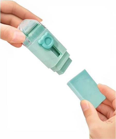 Radiere Retractabilă Alista Home Model Urs Reglare Push-pull Set Radiere Tip Push Două Radiere De Schimb Verde Deschis