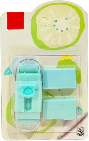 Radiere Retractabilă Alista Home Model Urs Reglare Push-pull Set Radiere Tip Push Două Radiere De Schimb Verde Deschis
