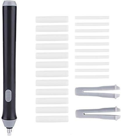 Radiere Electrică Alista Home Sketches Art Vârf Grosime 3 Mm/5 Mm 2 X Baterii Aa Nu Sunt Incluse Abs Negru