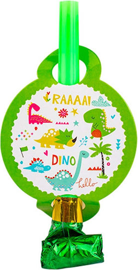 Set 6 Blowers Alista Home Dino Park Collection 12 X 7 Cm Made Cardboard Plastic Paper Multicolor