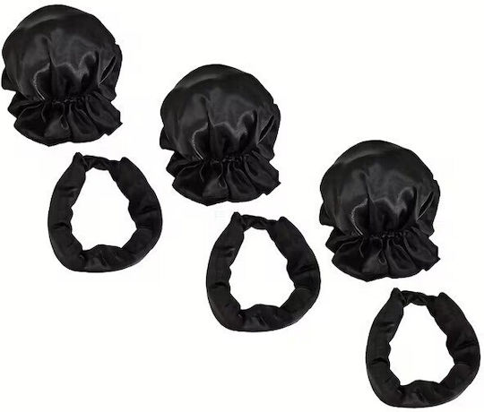 Accesoriu Pentru Ondulat Părul Alista Home Fără Căldură Poliester Manual Stil Răsucit 29 X 4 Cm Negru