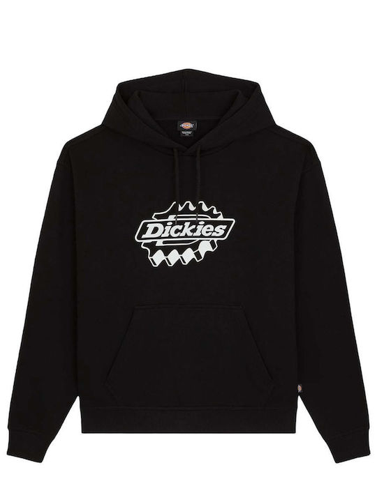 Sweatshirt With Hood Black