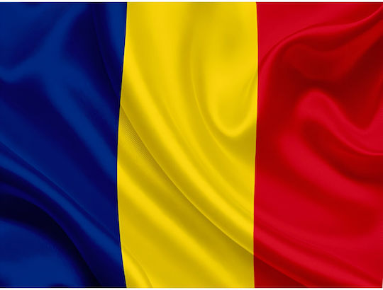 Rumänien Flagge Polyester mit Einsatz 150x90cm
