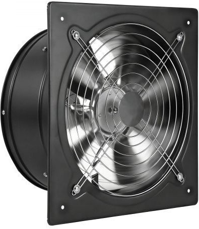 Vevor 30.5 Cm Exhaust Fan 1558 Cfm High Velocity Wall Mount Vent Fan Speed Control 70w Low Consumption Portable Ventilation Extractor Attic Garage Basement Workshop Kitchen Chicken Coop