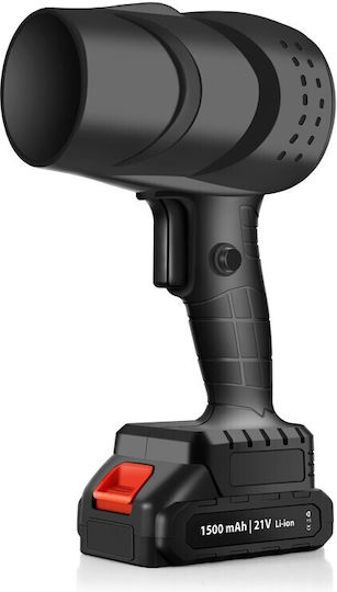 Suflantă Multifuncțională Portabilă Alista Home Încărcare Auto Grătar Auto Îndepărtare Prafului Frunzelor 1500 Mah 25000 Rpm Viteză 2 Baterii Li Încărcător Neagră