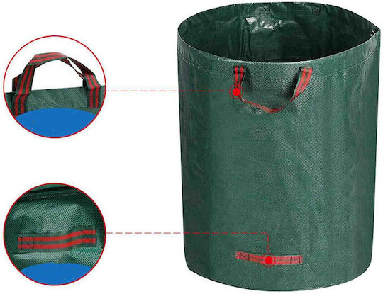 Sac De Recoltare Frunze Alista Home Coș De Grădină Sac De Depozitare Frunze 45 X 38 Cm 60 L Verde