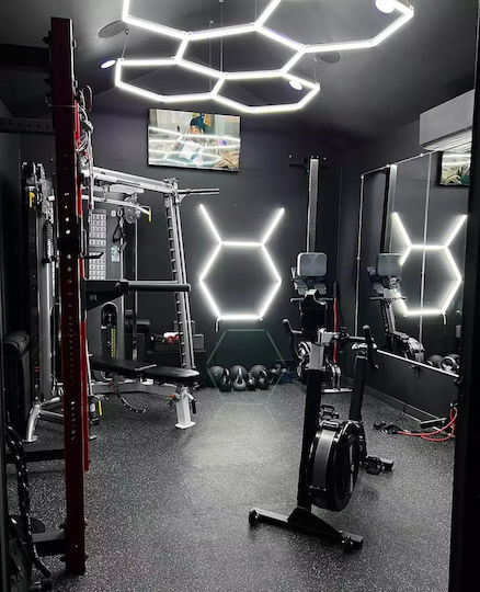 LED Γραμμικό Φωτιστικό Οροφής 168W Ψυχρό Λευκό 234.7εκ.