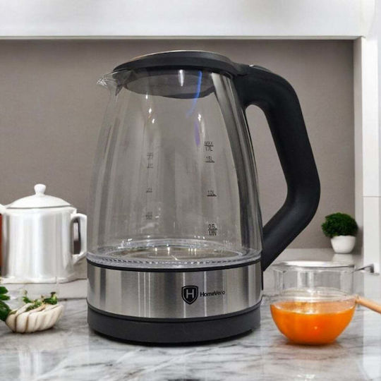 HomeVero Електрическа Кана 1.7л 2200W Черна