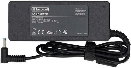 WS Xtreme Power Laptop Charger 90W 19.5V 4.62A for HP Without Power Cord