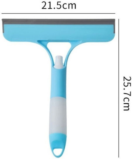 Răzuitor De Curățare 3 În 1 Alista Home Multifuncțional Pentru Casă Mașină Sticlă Cu Pulverizator Răzuitor Din Silicon Burete 21,5 X 25,7 Cm Albastru