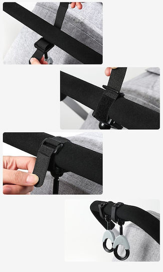 Alista Home Cârlig Pentru Cărucior Negru