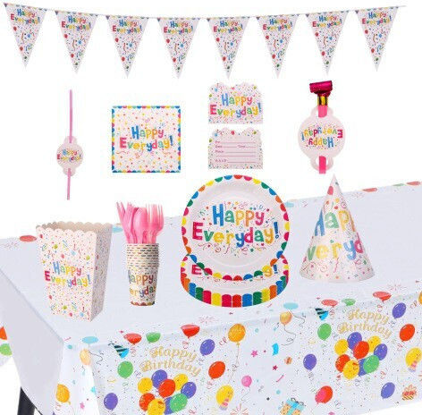 Set 10 Invitații De Petrecere Alista Home Happy Everyday Design 17 X 12 Cm Multicolor