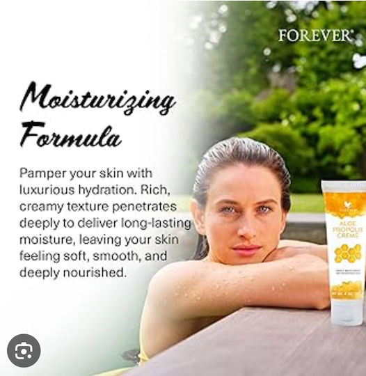 Forever Living Aloe Propolis Creme Богат Крем За Лице За Хидратация и Възстановяване с Хиалуронова Киселина и Алое Вера 113гр