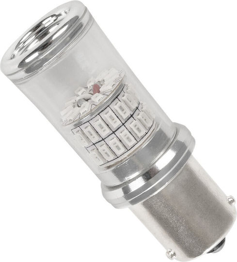 GloboStar Car Lamp PY21W-BAU15s Canbus LED Orange 12-24V 4W