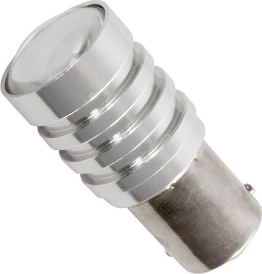 GloboStar Car Lamp PY21W-BAU15s Canbus LED 6000K Cold White 12V 10W