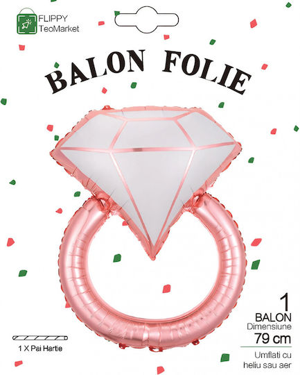 Wedding Foil Jumbo Pink Balloon 60cm