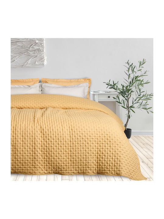 Das Home 9631 Покривало Единично Микрофибър Ochre 160x240см