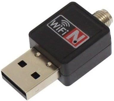 2.0 USB Network Adapter with Wireless Wi-Fi Connection 600Mbps and Detachable Antenna