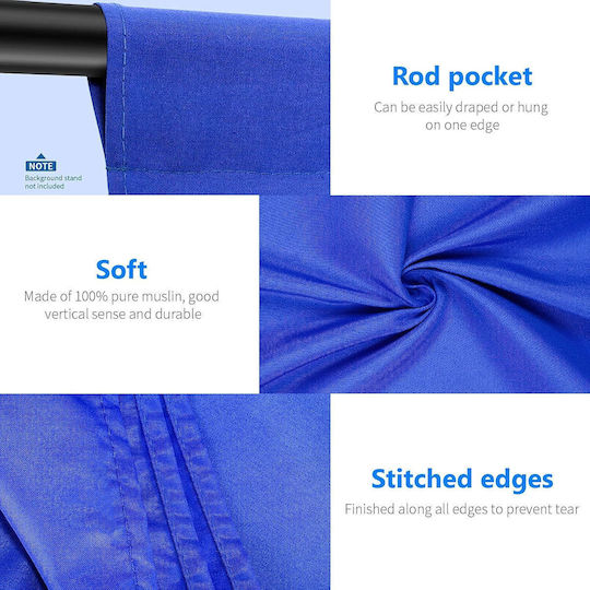 Neewer Photography Backdrop 300x360cm Blue