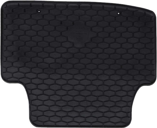 vidaXL Set Front and Back Car Mats 4 Pieces for Seat Leon Skoda Octavia Black