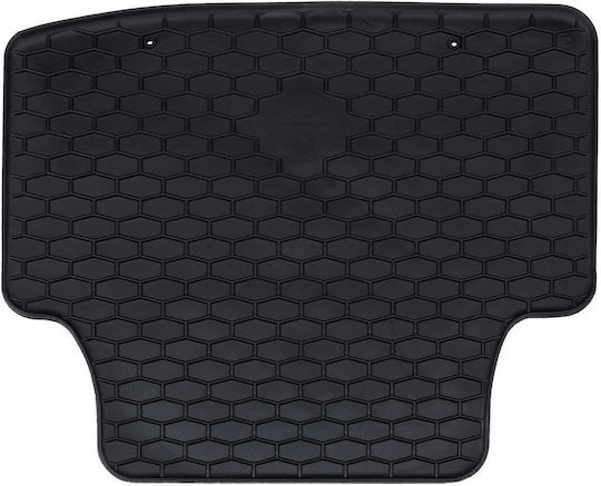 vidaXL Set Front and Back Car Mats 4 Pieces for Seat Leon Skoda Octavia Black